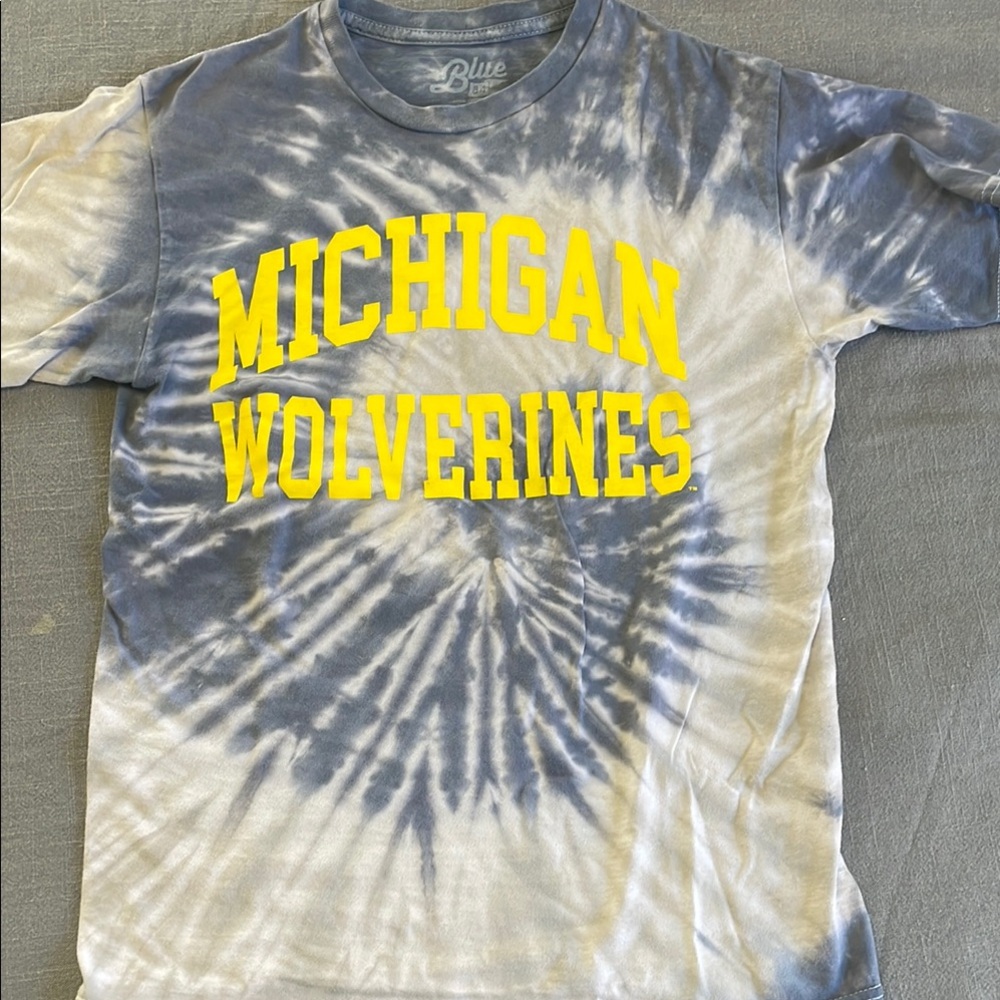 Tie-Dye Michigan Wolverines Shirt